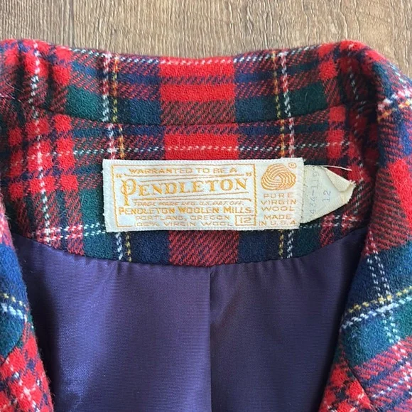 Pendleton | Vintage Wool Blazer - Picture 2 of 9